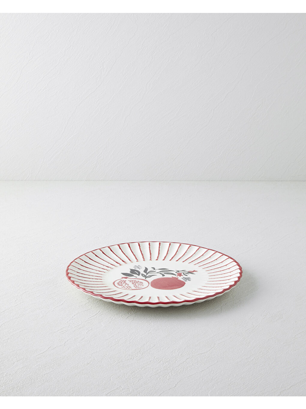 Etna Seramik Servis Tabağı 26,5 cm Kırmızı