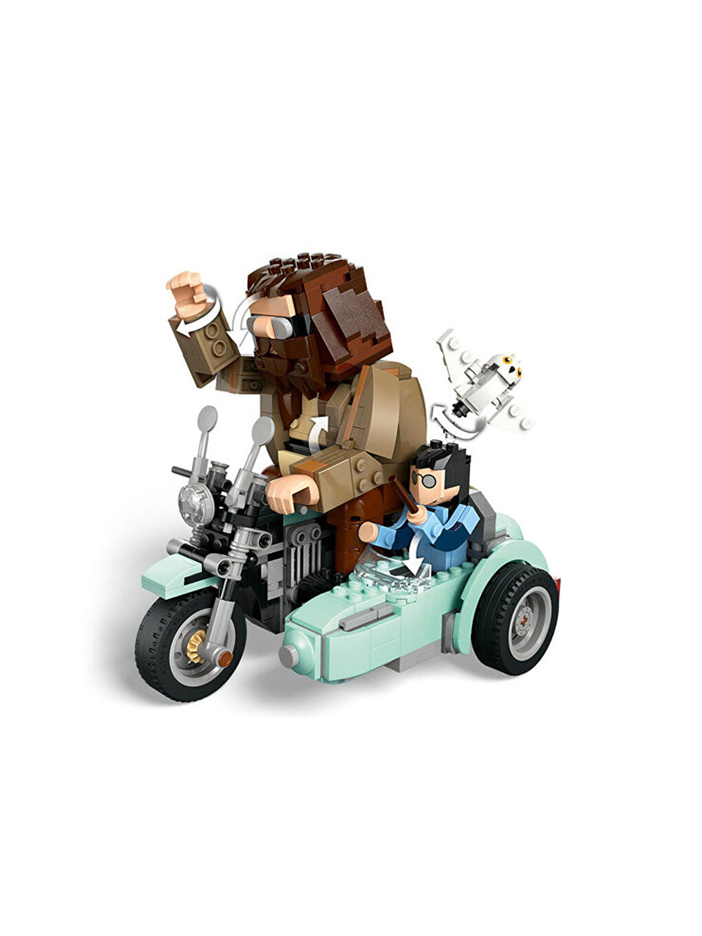 Lego Harry Potter Hagrid ve Harry Motosiklet Yolculuğu 76443 - 1