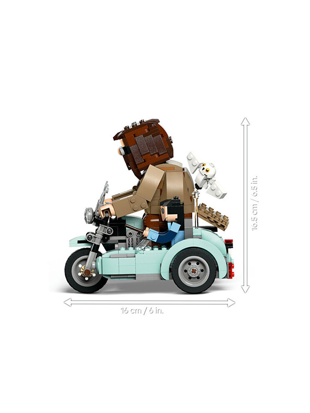 Lego Harry Potter Hagrid ve Harry Motosiklet Yolculuğu 76443 - 2