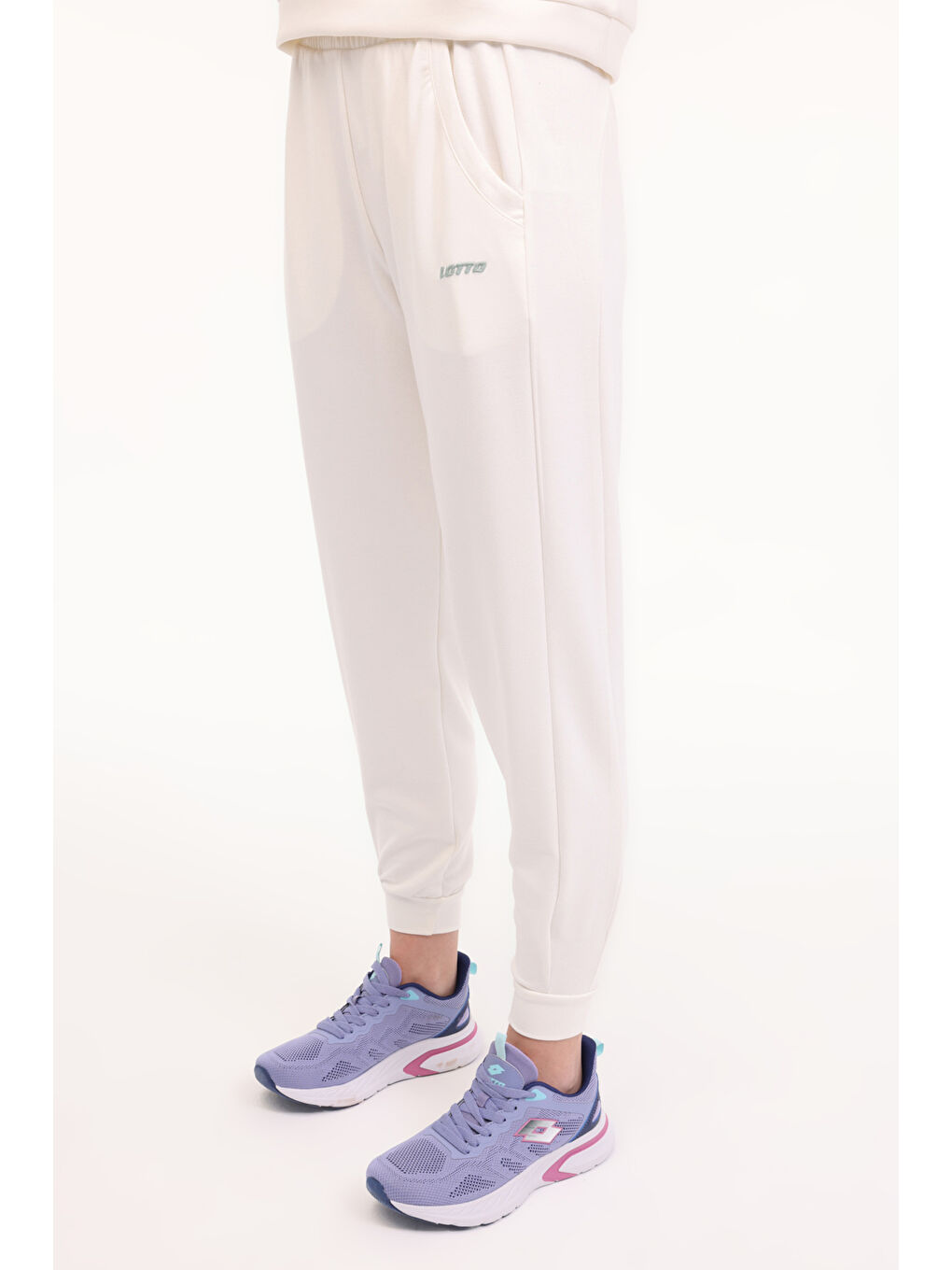 Bej W-BISCO JOGGER 5FX Ekru Kadın Eşofman Altı