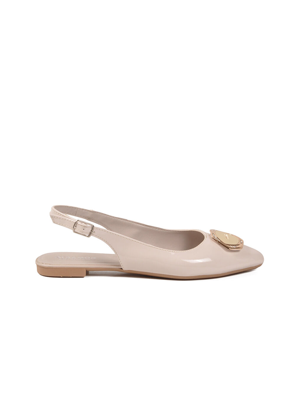 Bej Rugan Hafif İnce Taban Kadın Babet 209196 Z-1