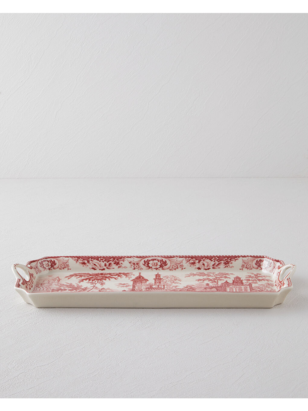 Preston Stoneware Kayık Tabak 38 cm Lacivert