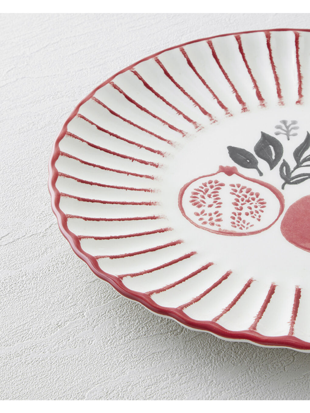 Etna Seramik Servis Tabağı 26,5 cm Kırmızı-2