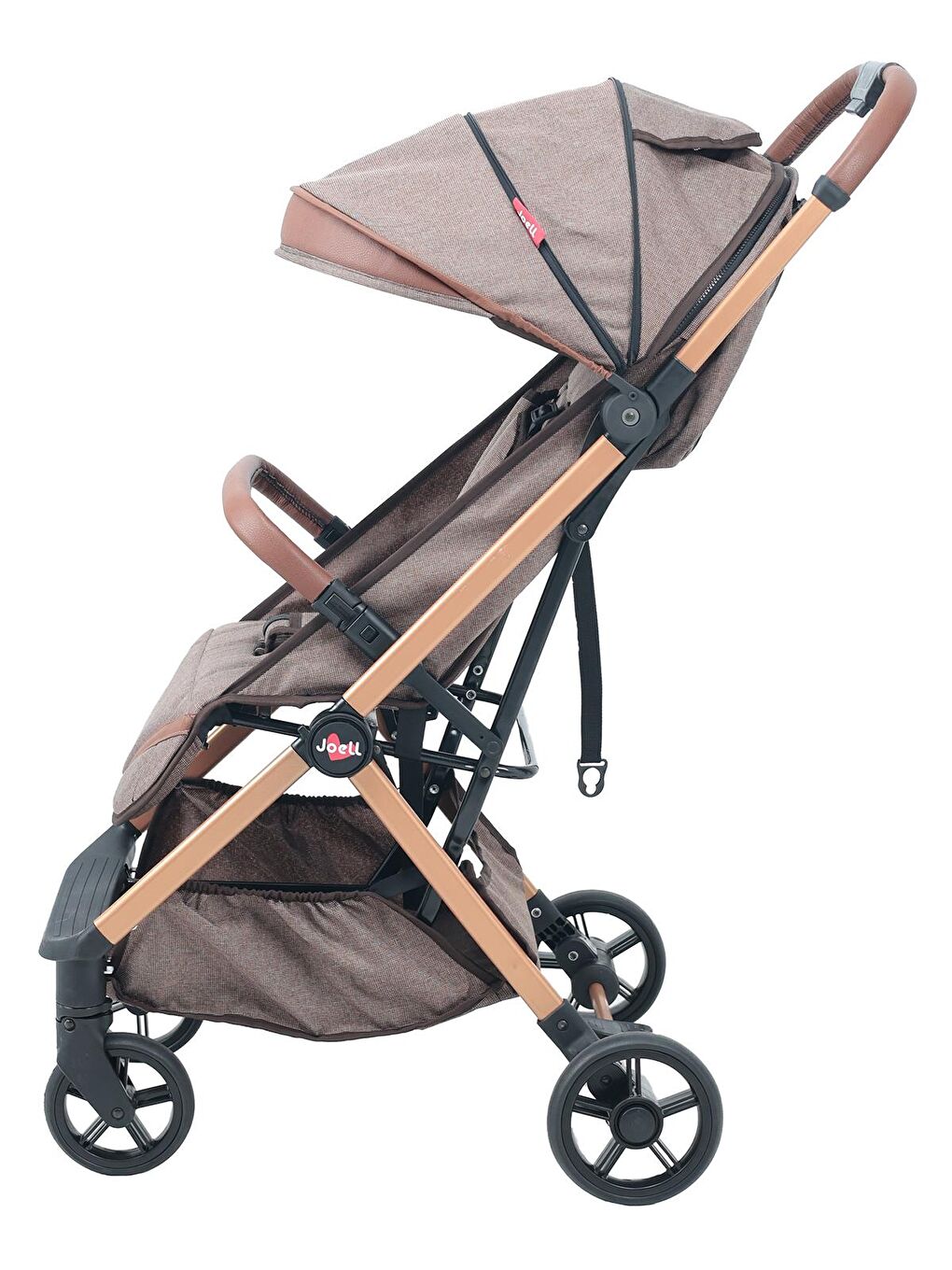 Cabin 4021 Kabin Boy Bebek Arabası - Kahverengi Standart-5