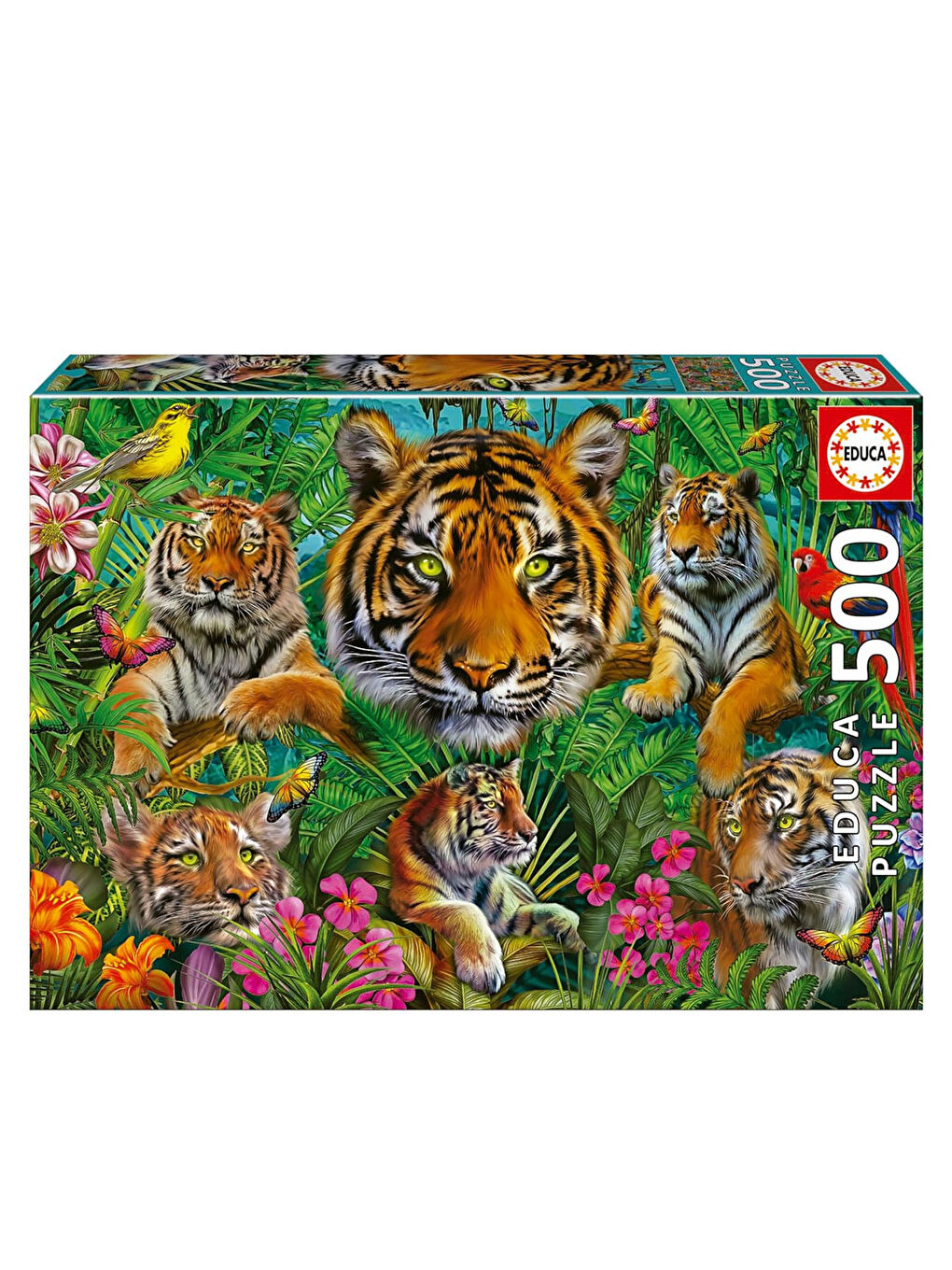 Puzzle 500 Parça Orman Kaplanı 19902