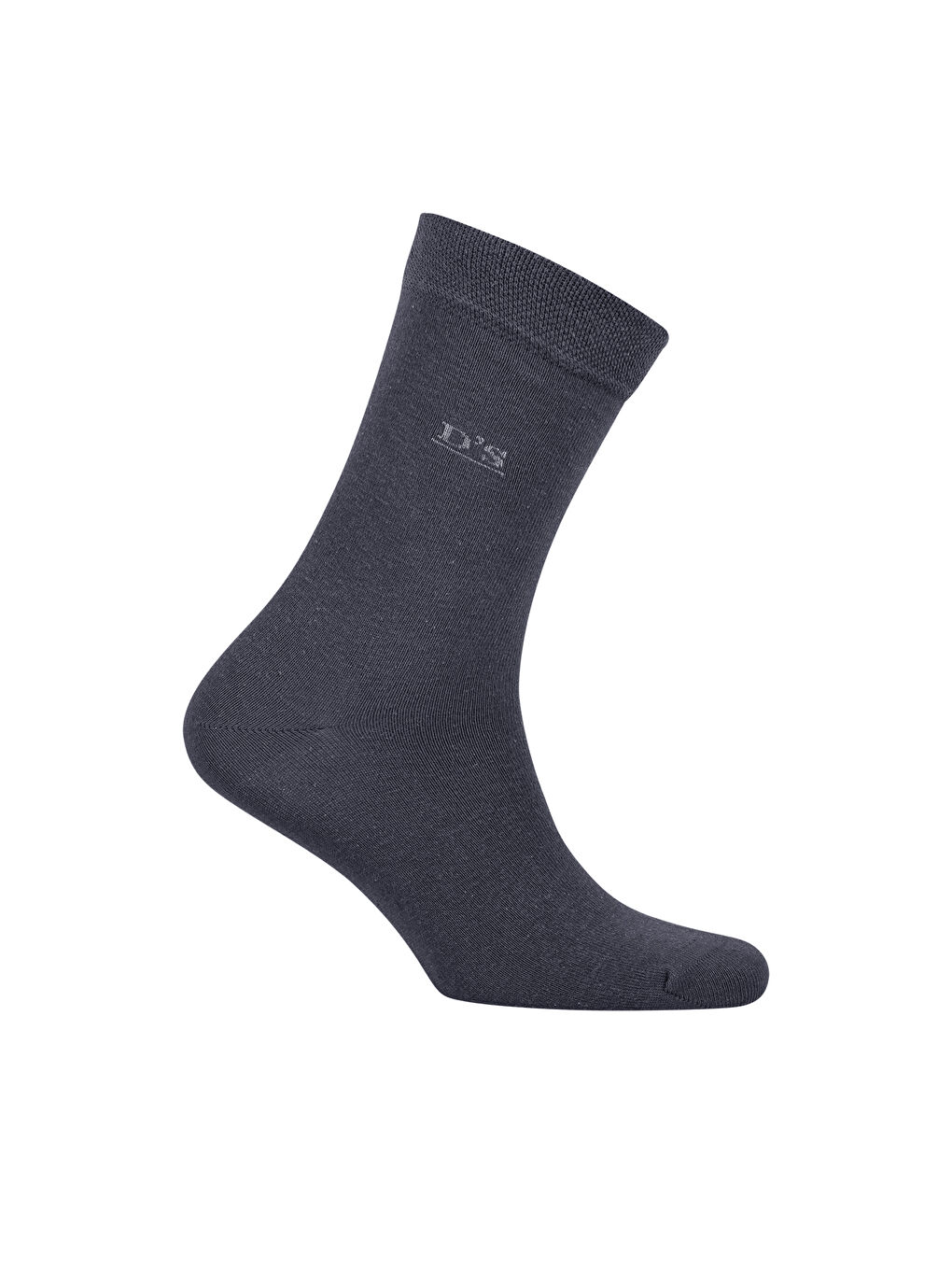 Gri Erkek Pamuk Çorap Basic FÜME-1