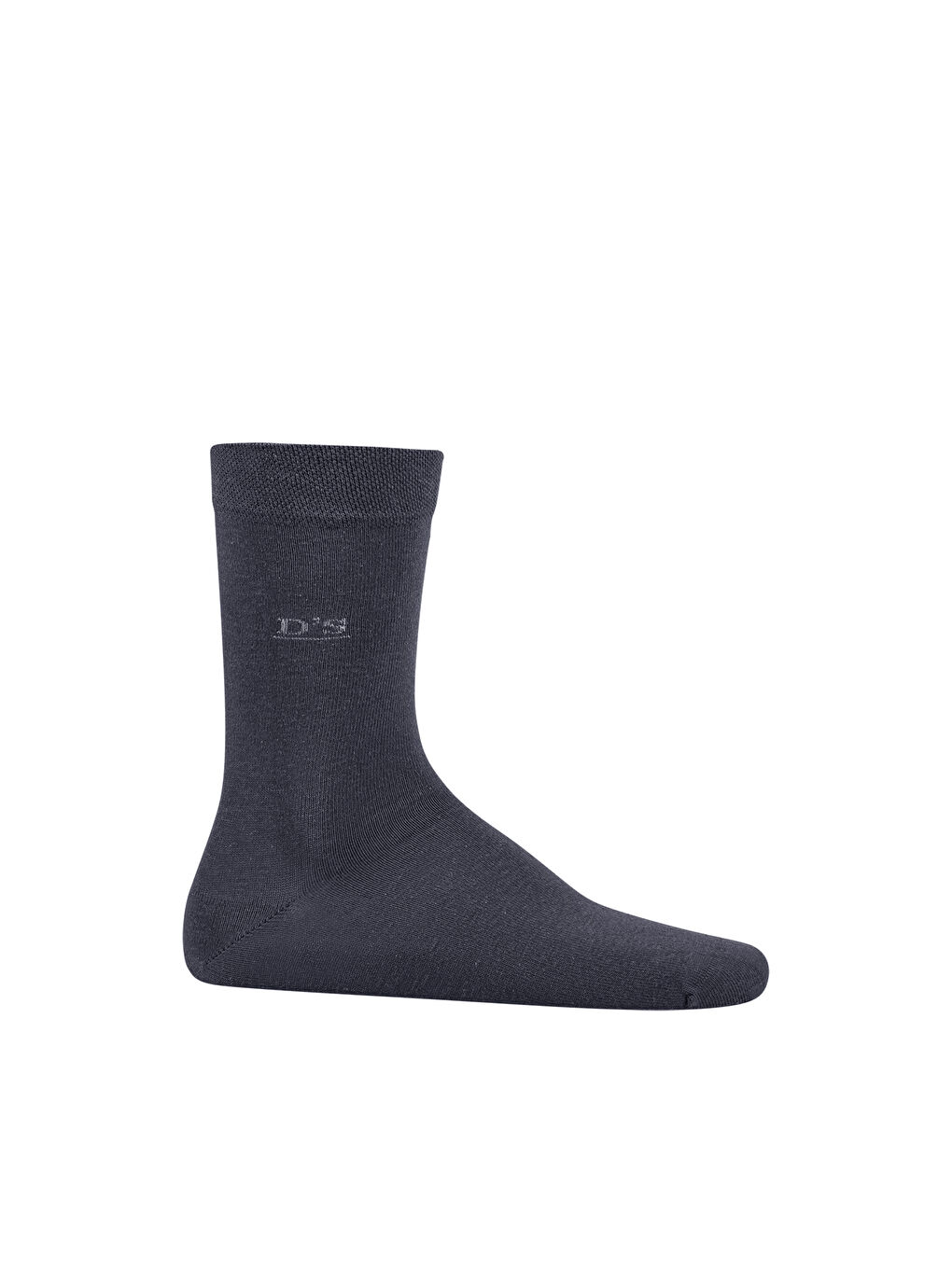 Gri Erkek Pamuk Çorap Basic FÜME-2