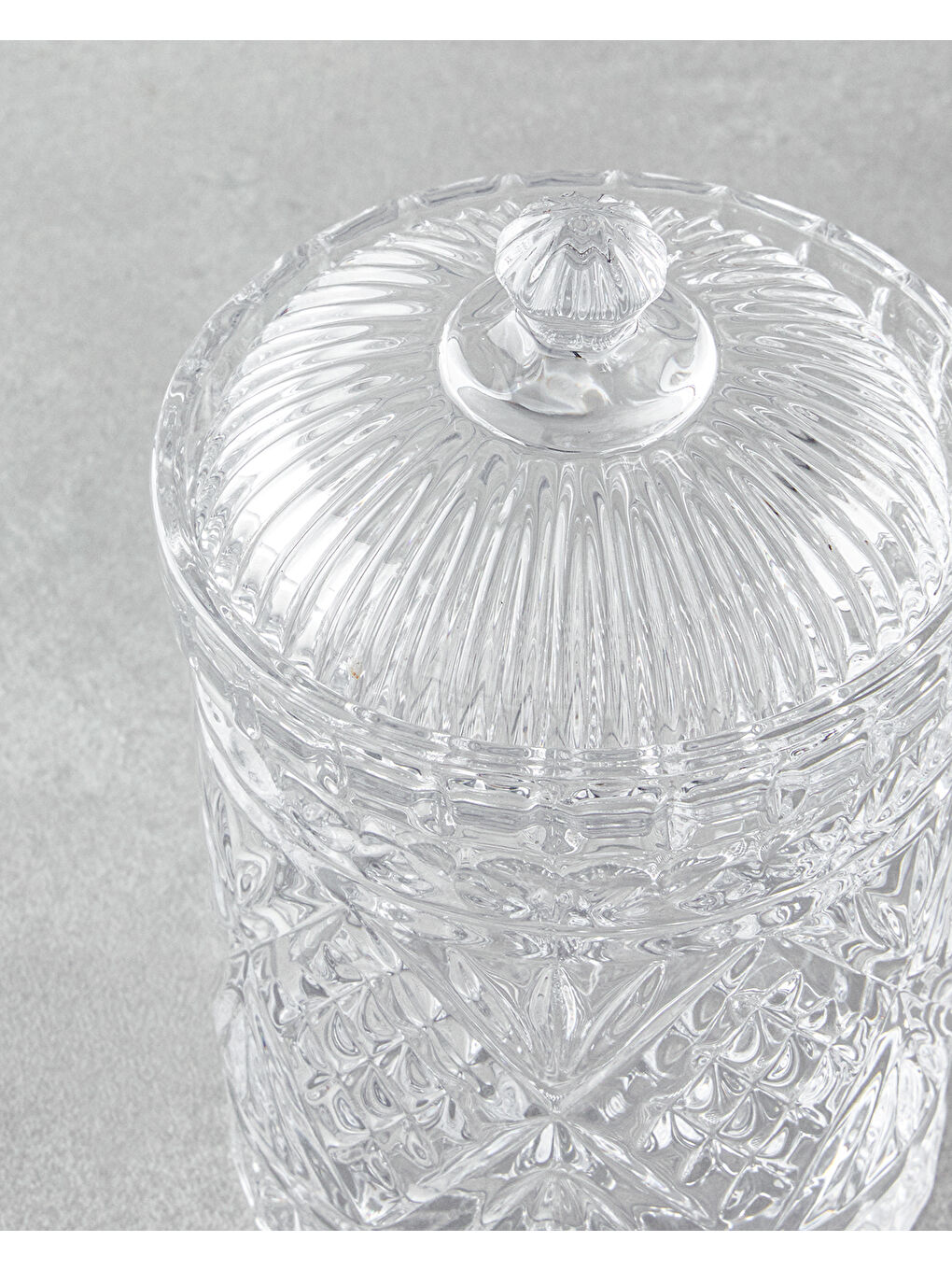 Renksiz Cosmic Cam Şekerlik 12x12x18 cm Şeffaf-2