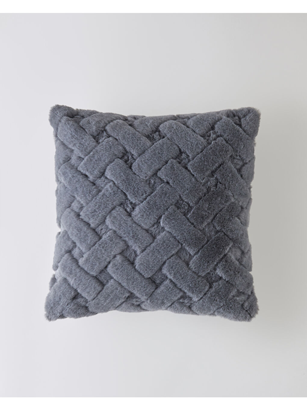 Peggy Kırlent Kılıfı 45x45 cm Gri
