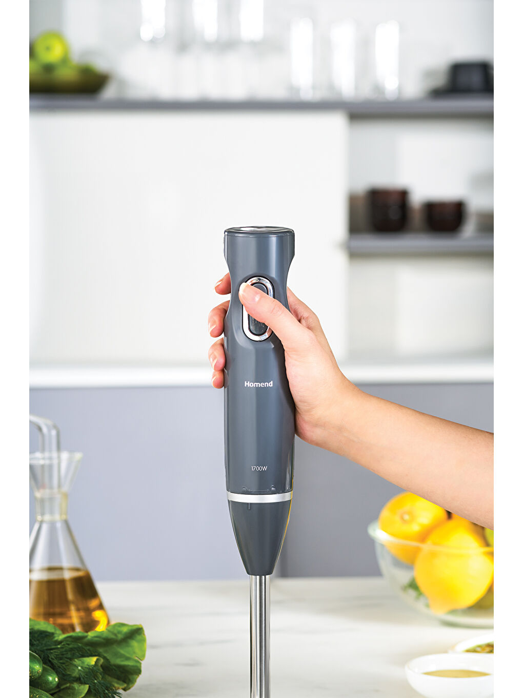 Handmaid 1935h Çubuk Blender Antrasit 1700W-2