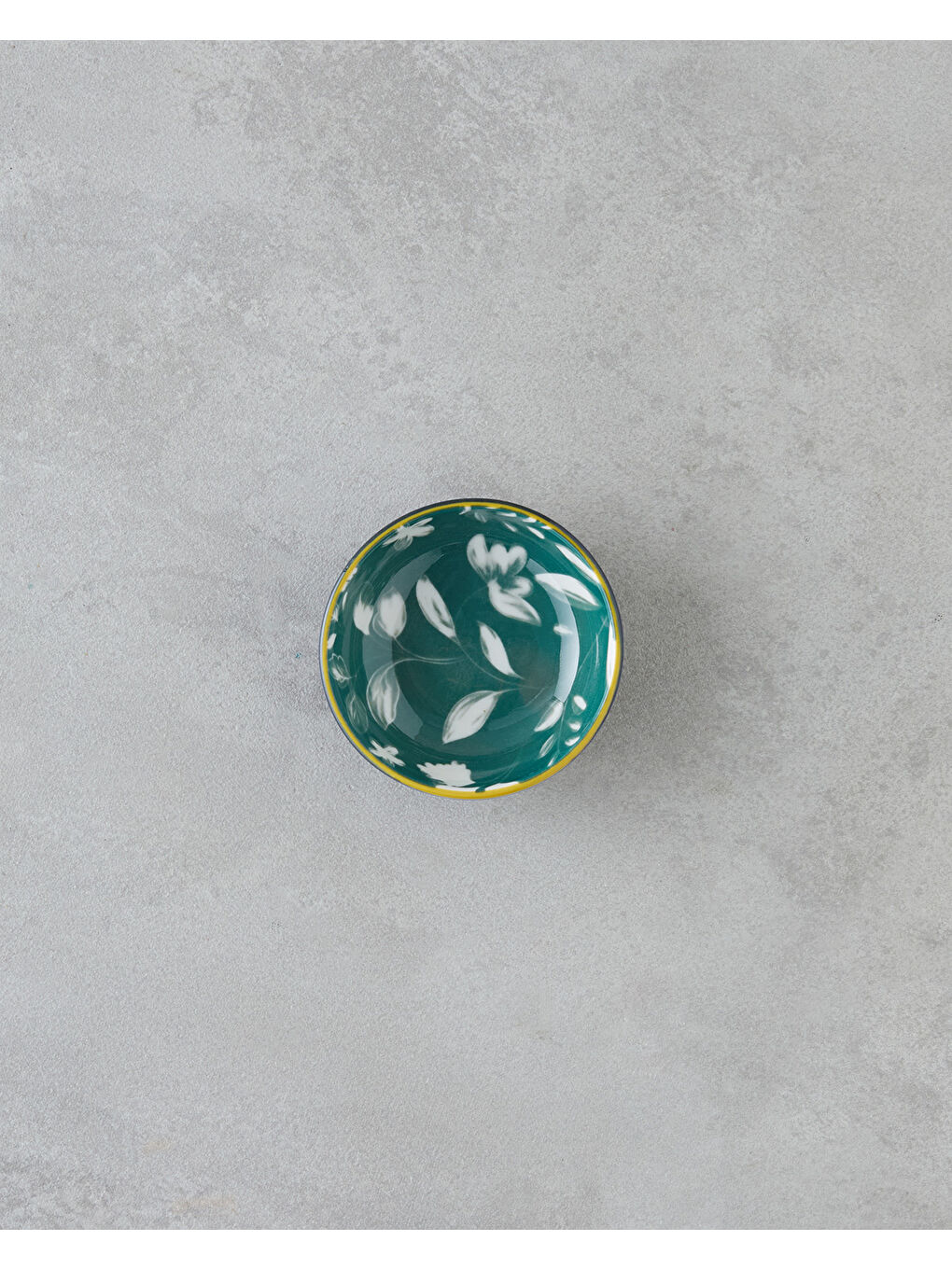 Plantopia Porselen Çerezlik 9 cm Lacivert-Yeşil-1