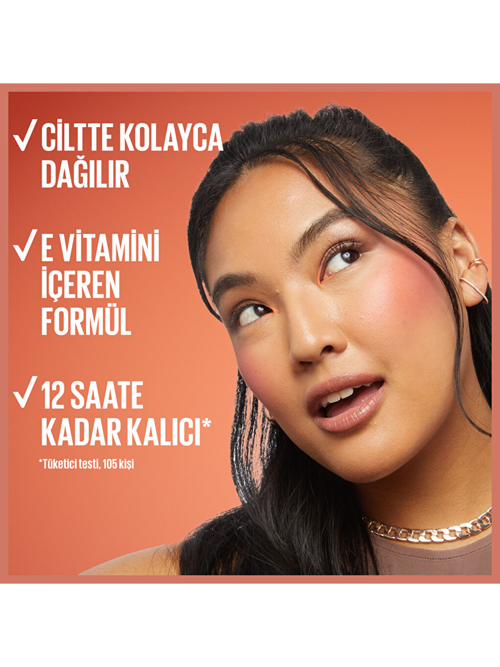 Sunkisser Hazy Matte Likit Allık - 36 Spicy Red-8