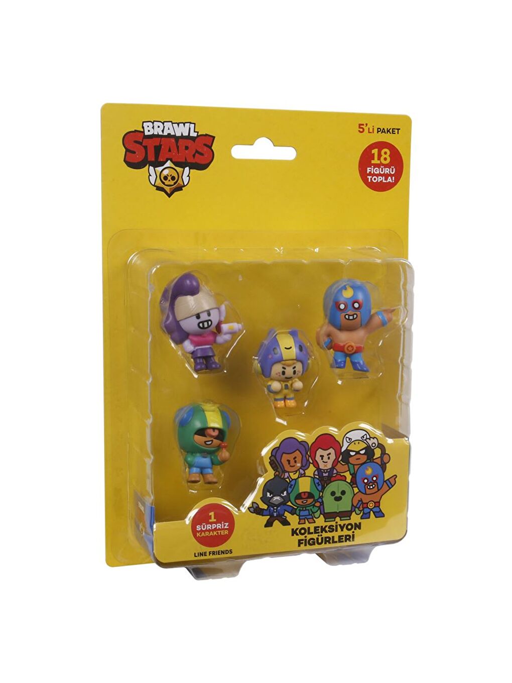 Brawl Stars 5'li Figür Model 5-1