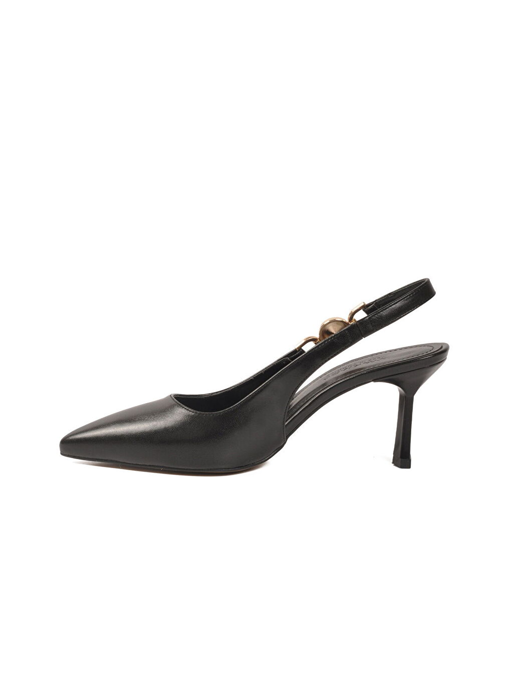 Siyah Kadın İnce Topuklu Abiye Ayakkabı 312569 Z-3