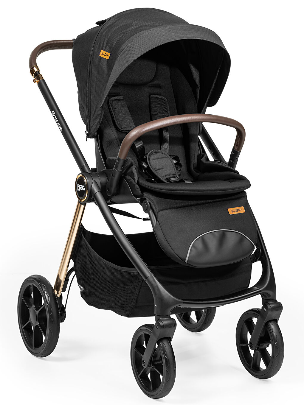 Grouse Travel Sistem Bebek Arabası Siyah-9