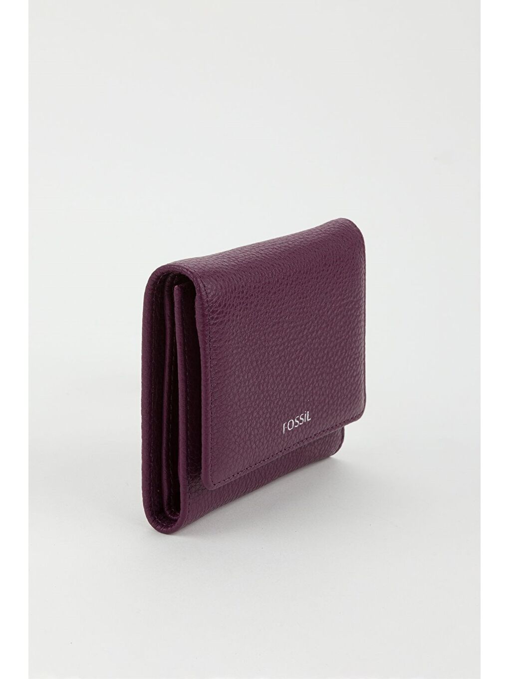 Mürdüm Kutulu Hakiki Deri Buz Mavi Kadın El Portföyü Kartlık Cüzdan