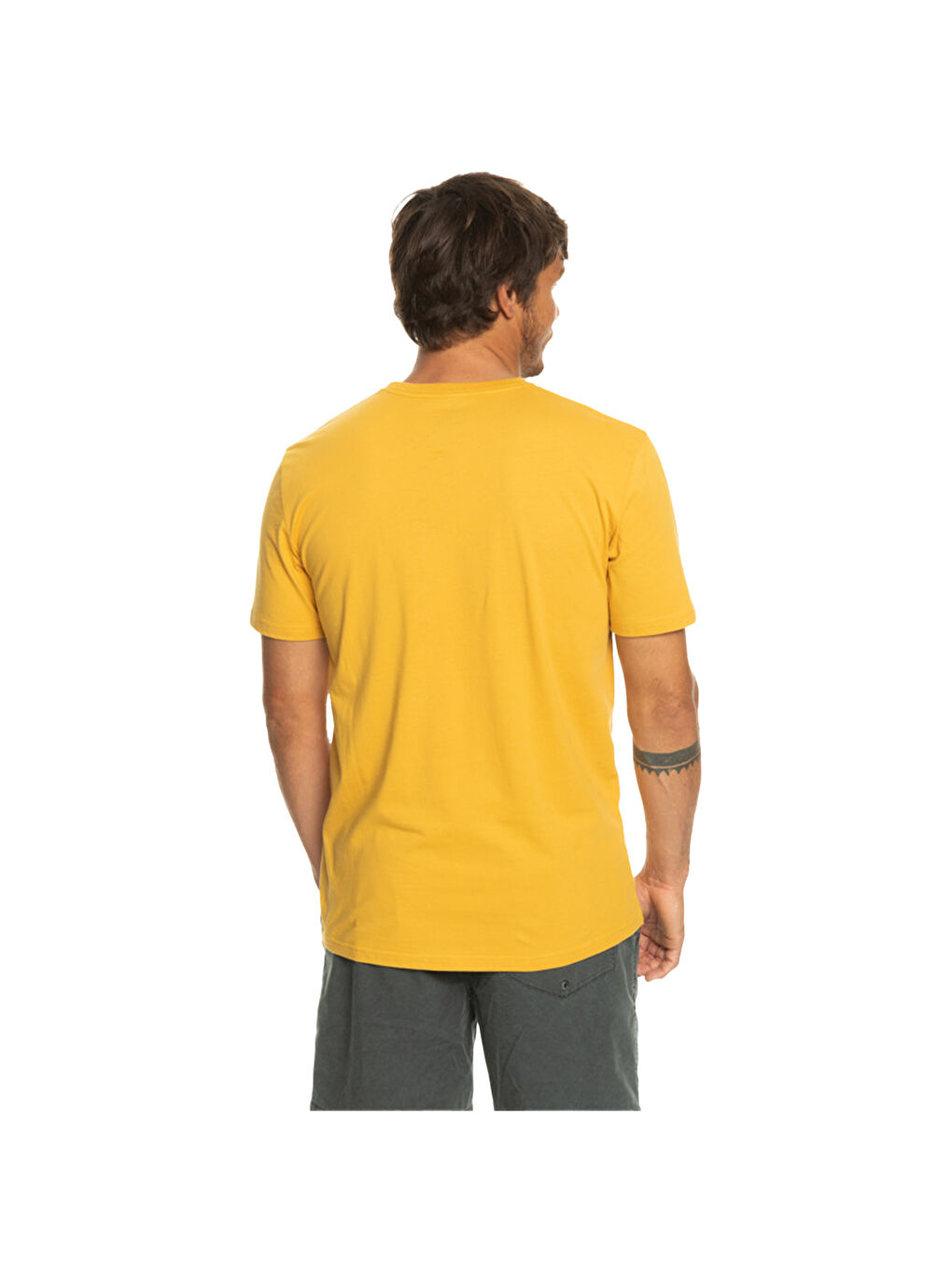 Qssurflockup Erkek Sarı Tişört-2