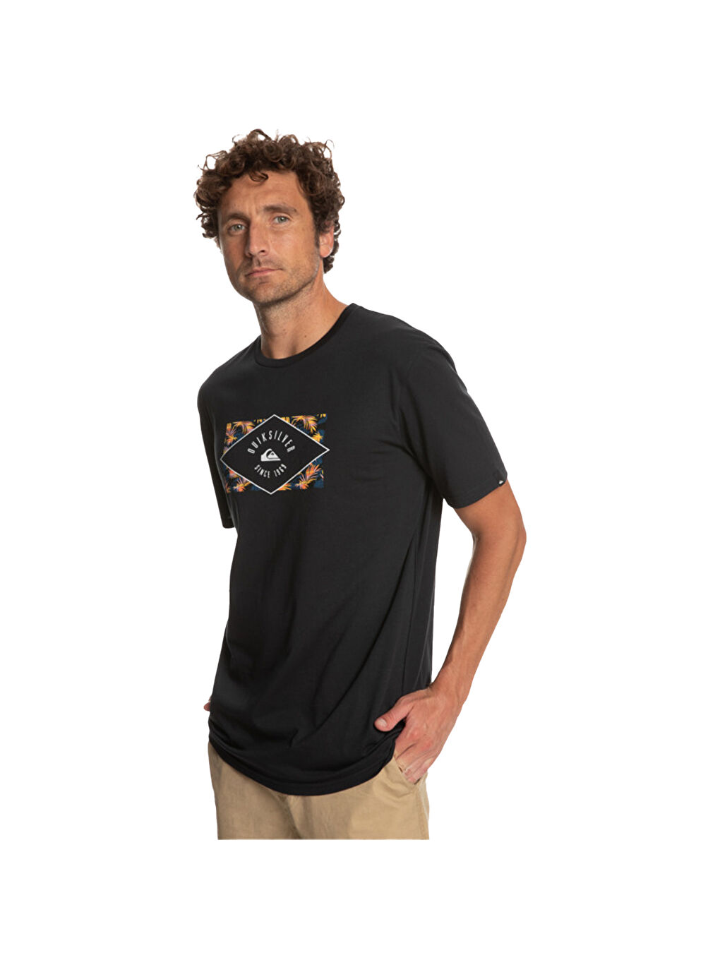 Circledline Erkek Siyah Tişört-1