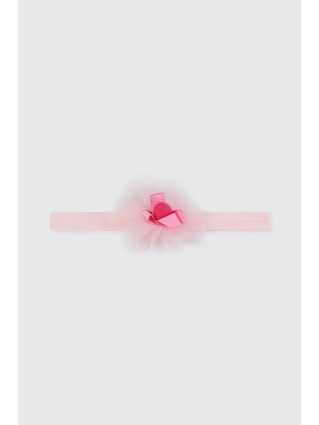 Kız Çocuk Kurdelalı Pembe Saç Bandı