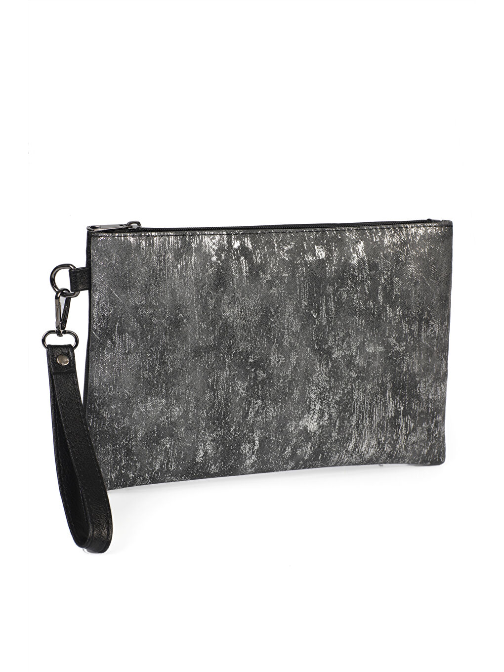 Siyah Paris Kadın Clutch Çanta