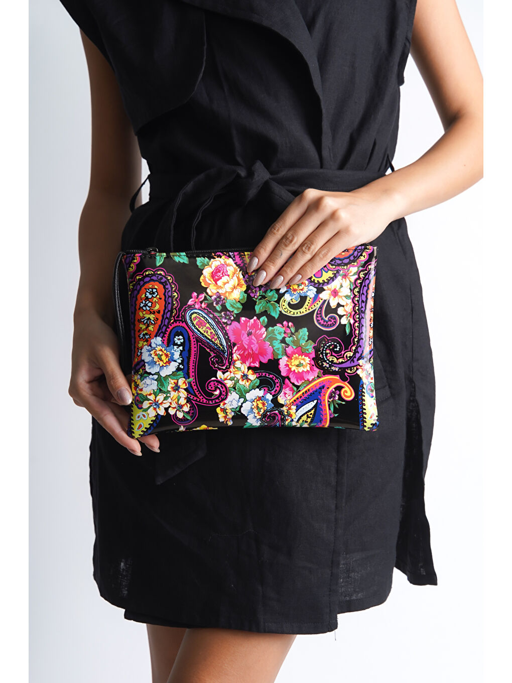 Siyah Paris Mini Çanta