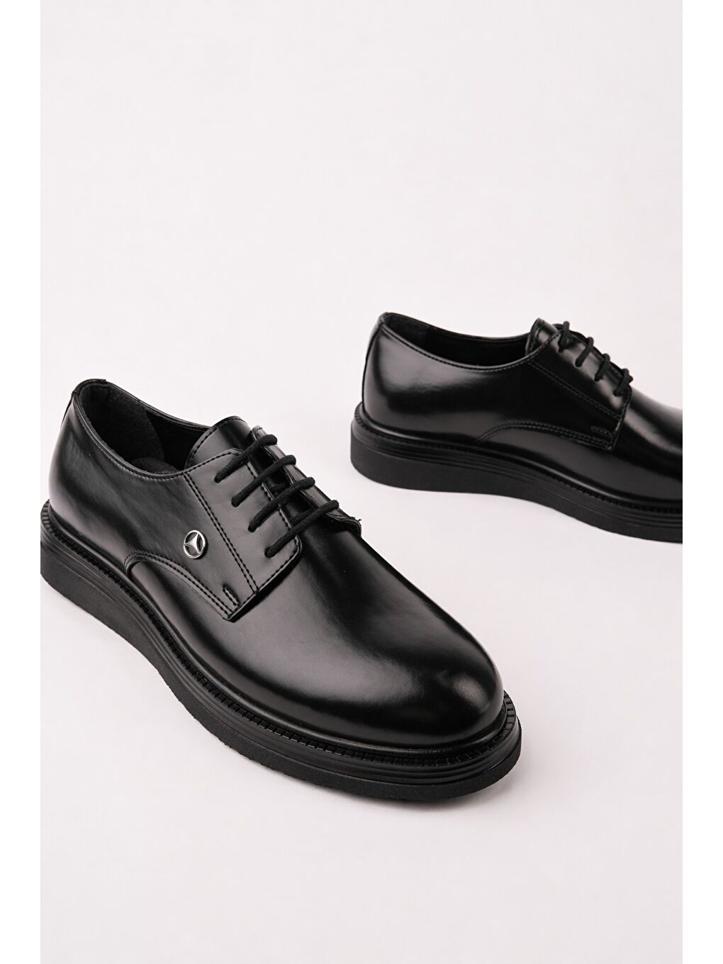 Siyah EDWIN Bağcıklı Rahat Taban Erkek Günlük Klasik Casual Ayakkabı-3