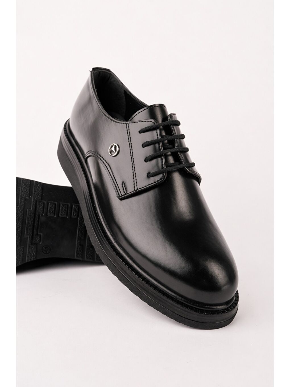 Siyah EDWIN Bağcıklı Rahat Taban Erkek Günlük Klasik Casual Ayakkabı-4