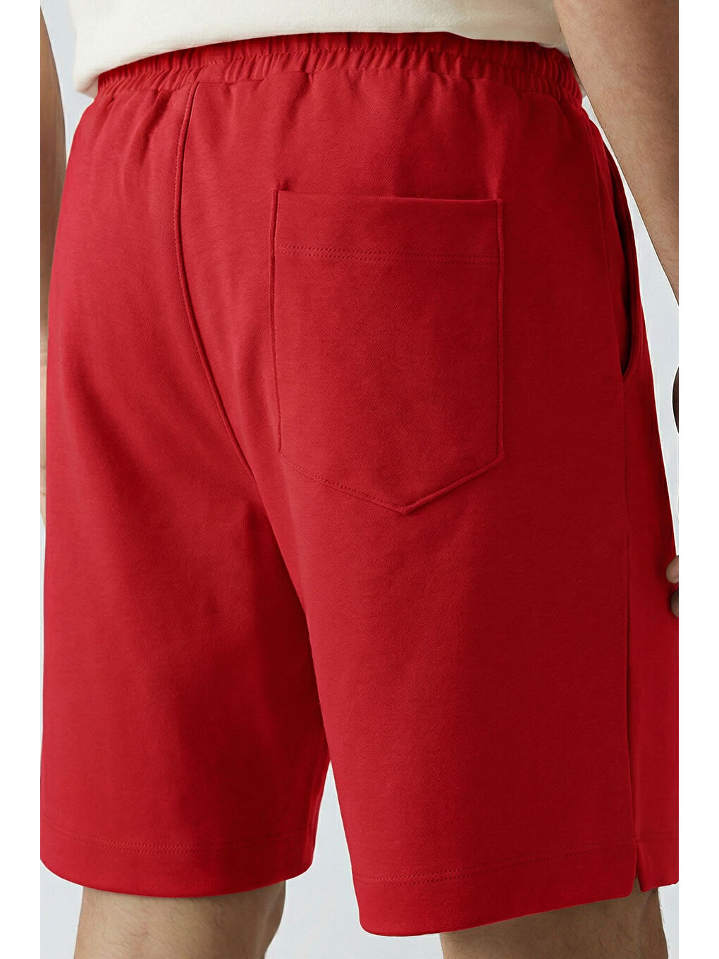 Kırmızı Fiesta  Standart Fit Basic Arka Cepli Erkek Şort - 88314-3
