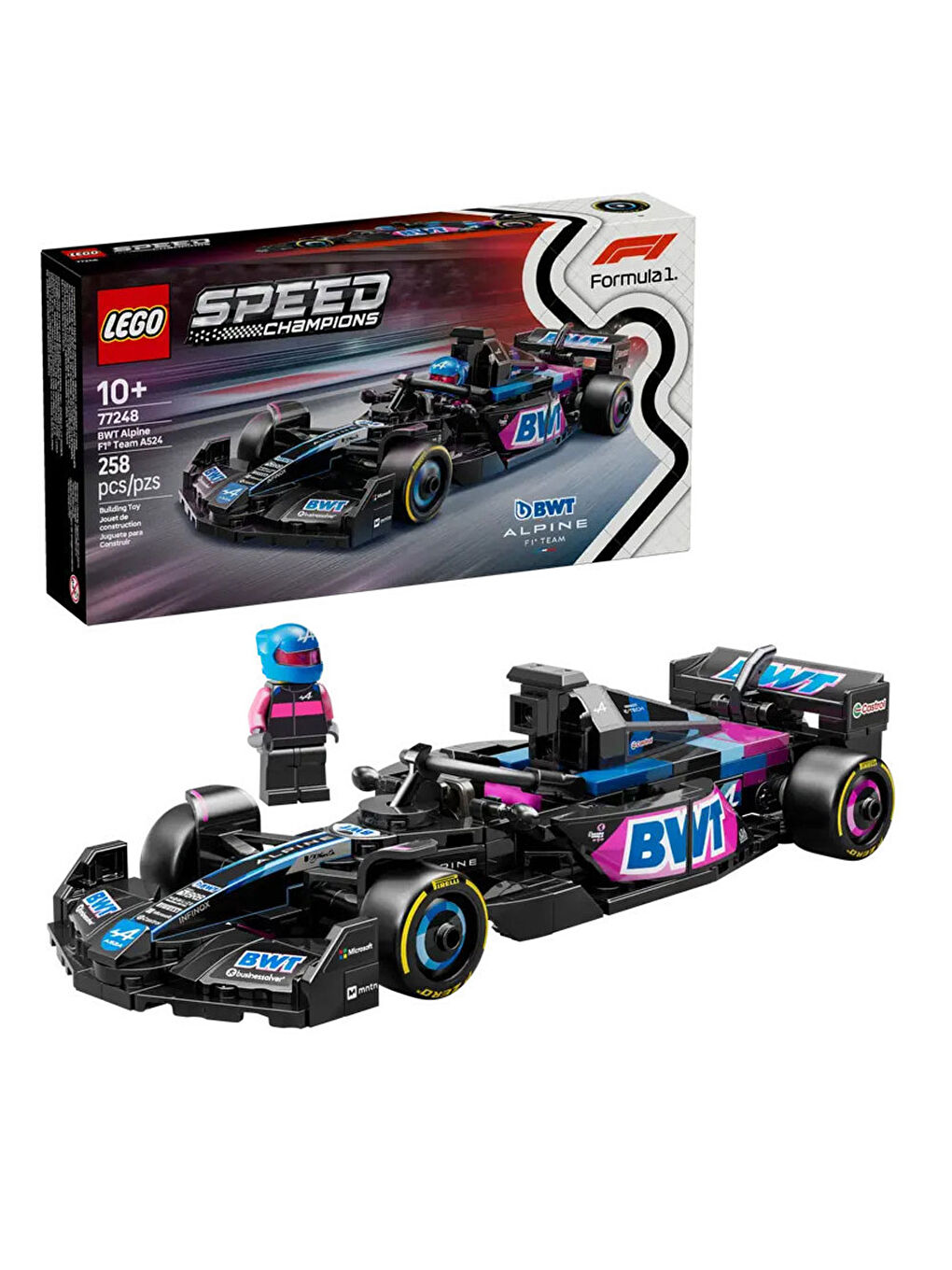 Speed Champions BWT Alpine F1 Team A524 Yarış Arabası 77248