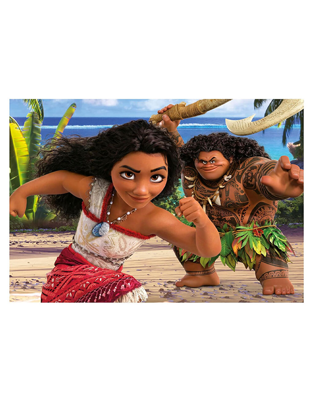 Çocuk Puzzle 2x100 Parça Vaiana 2 20103-2