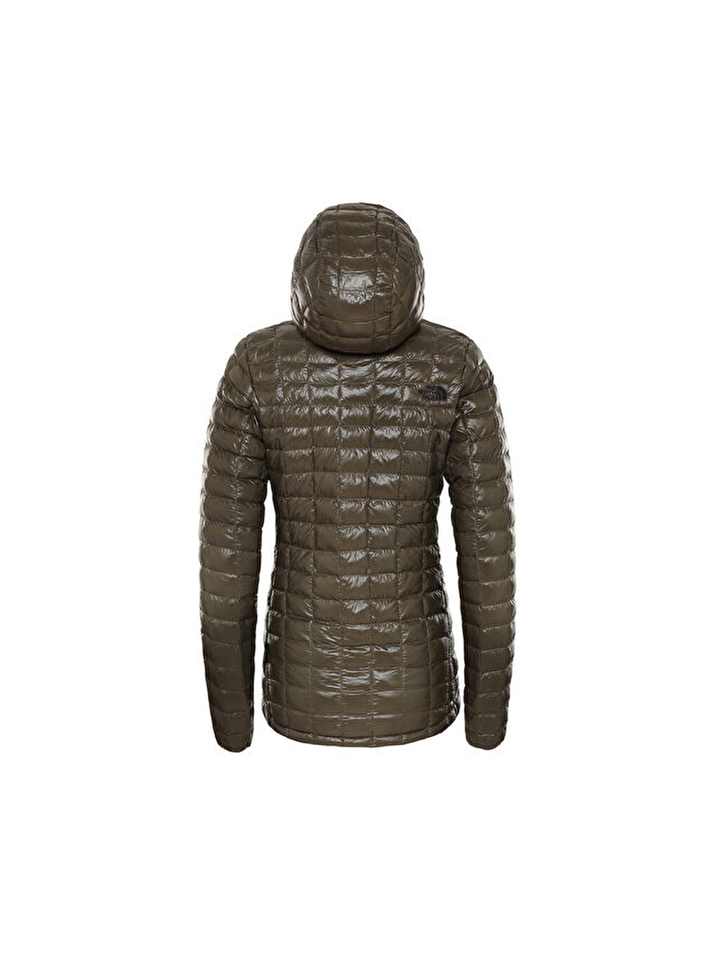 North Face Yeşil Kadın Montu Nf0a3ygn21l1 W Eco Tball Hdie-1
