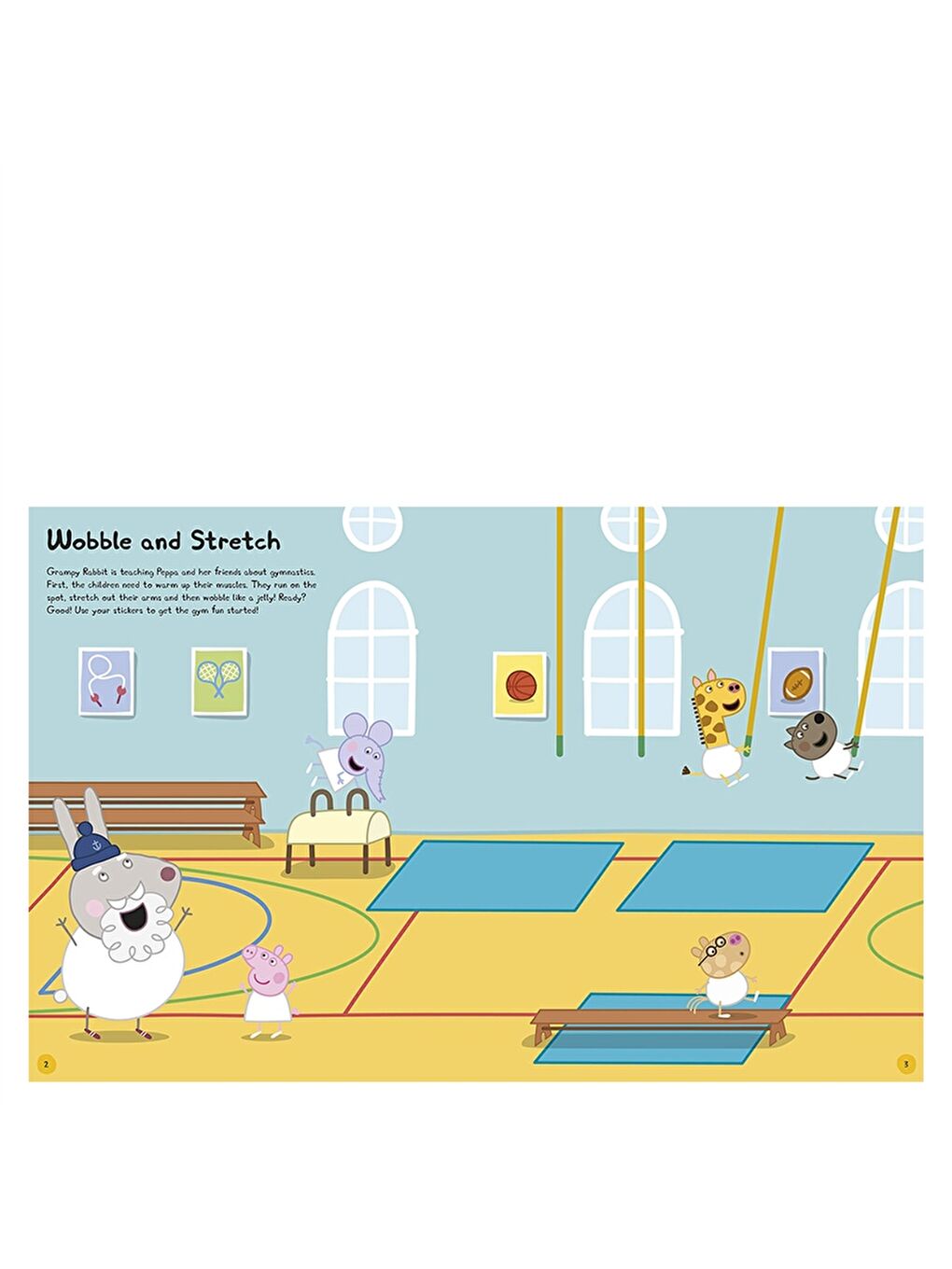 Peppa Pig - Peppa Loves Sport! Sticker Book-1