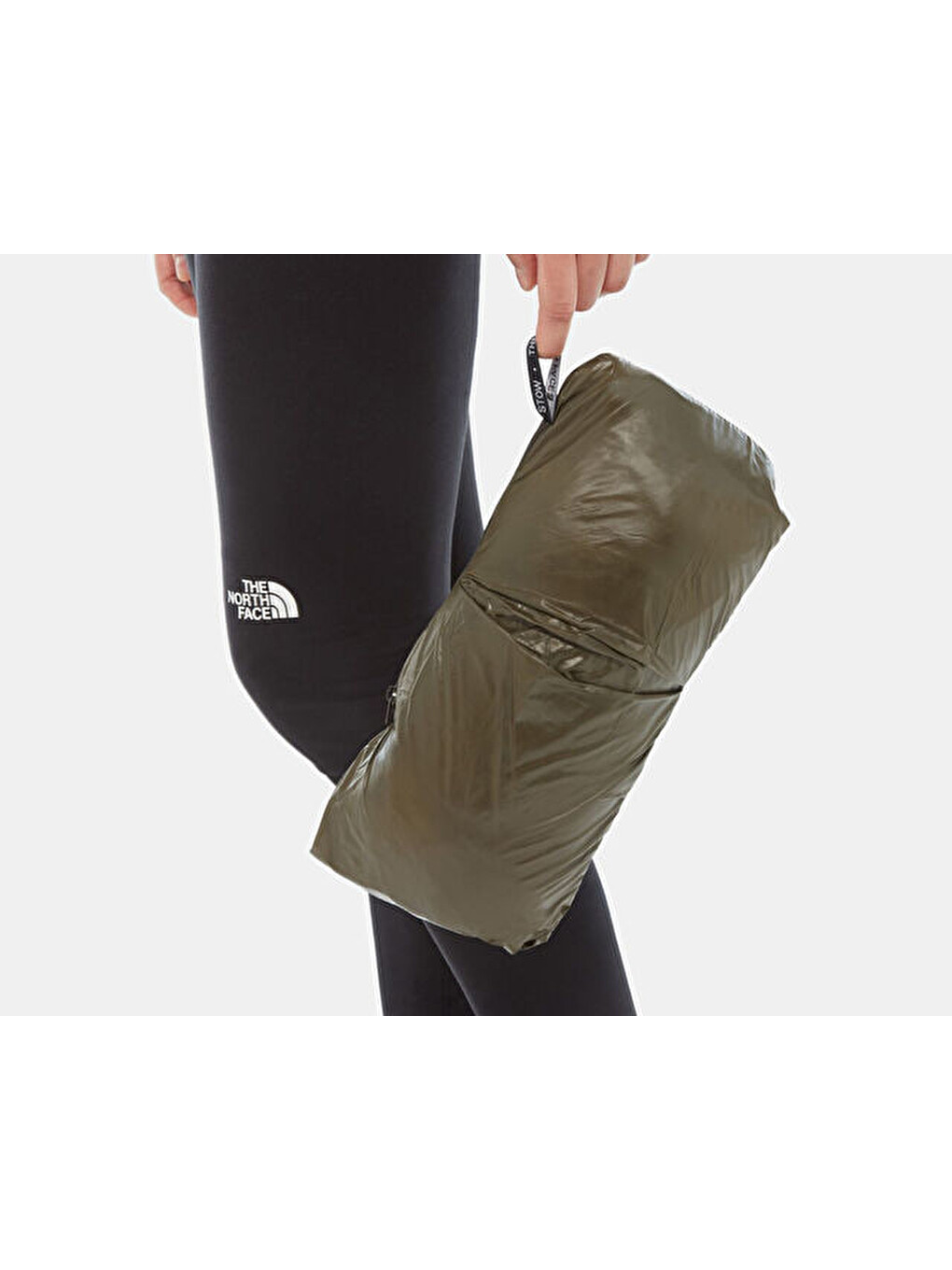 North Face Yeşil Kadın Montu Nf0a3ygn21l1 W Eco Tball Hdie-8