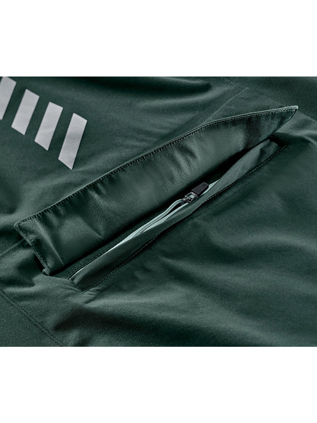 Yeşil Kadın Bisiklet Yağmurluğu-5