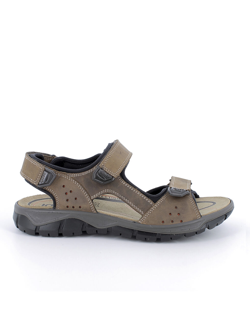 Kahverengi Erkek Sandalet 7645022 UEV 76450 NABUK INGR.SCHI Fango Chiaro-1