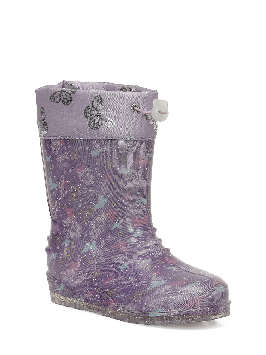 FABLE P 5PR Mor Kız Çocuk Yağmur Çizmesi-1