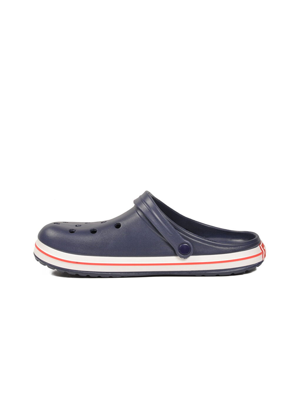 Lacivert Büyük Numara Eva Hafif Erkek Sabo Terlik 214 M-3