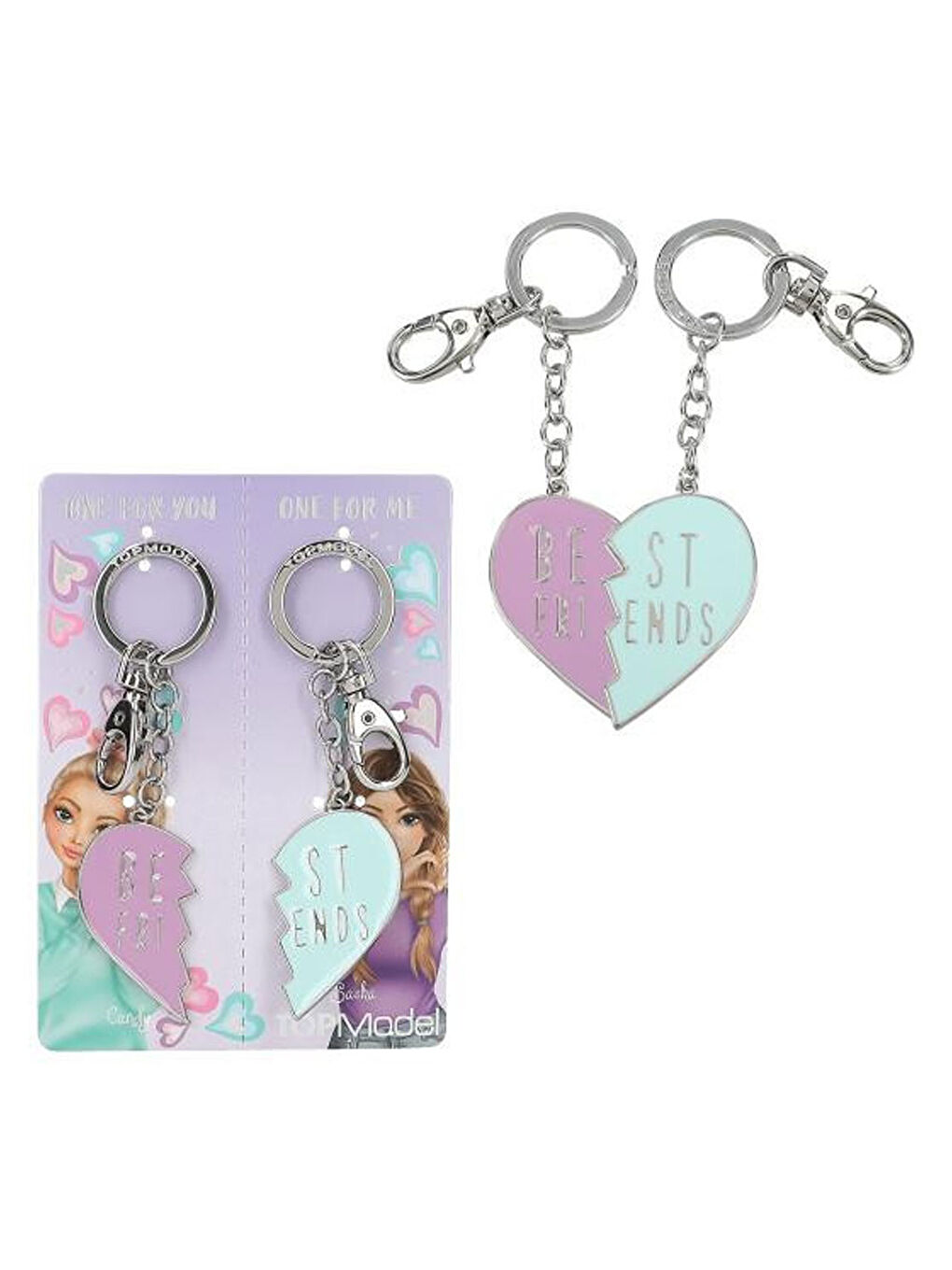 TOPModel Kalp BFF Anahtarlık Seti 13300-1