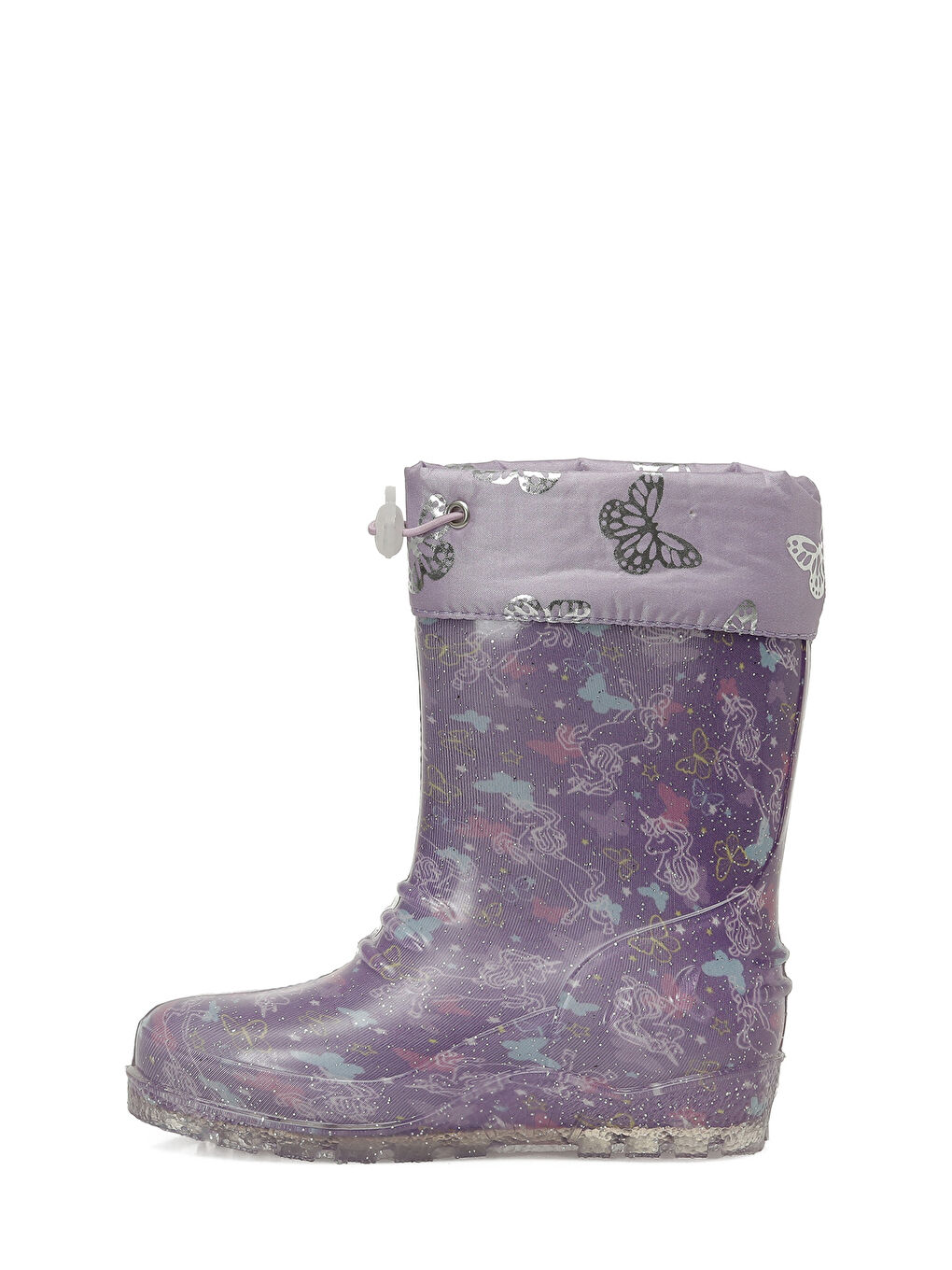 FABLE P 5PR Mor Kız Çocuk Yağmur Çizmesi-2