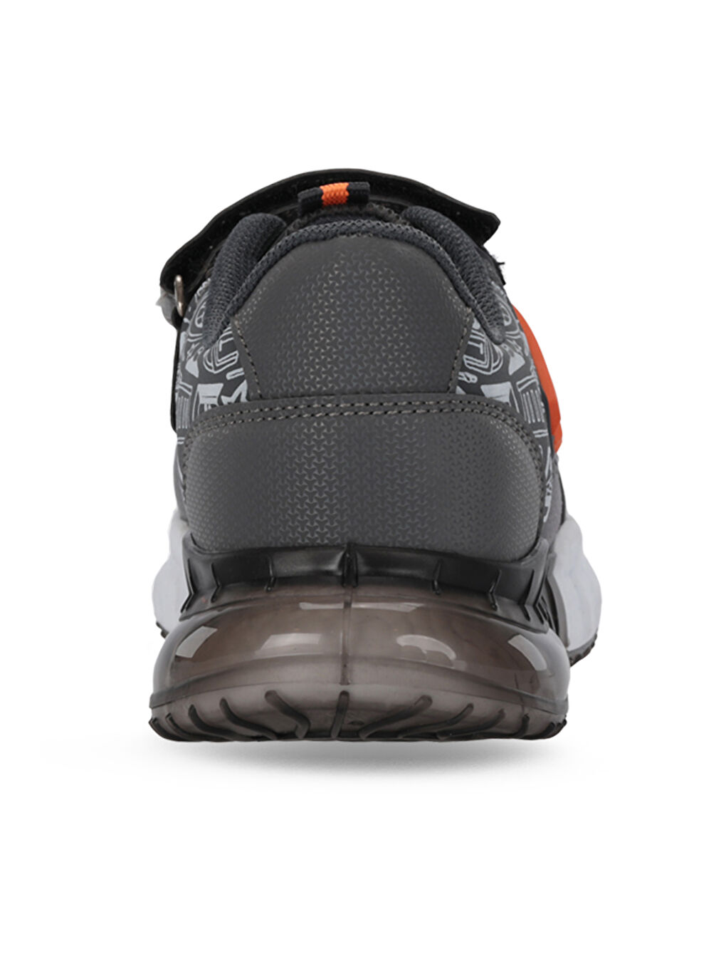 Gri ENZO F Erkek Çocuk Füme / Turuncu Günlük Spor Ayakkabısı-5