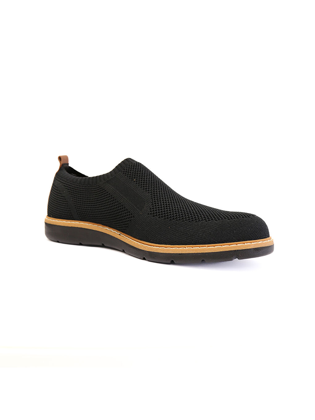 Siyah Erkek Klasik Ayakkabı 7608000 URT 76080 TES.FLYKNIT Nero