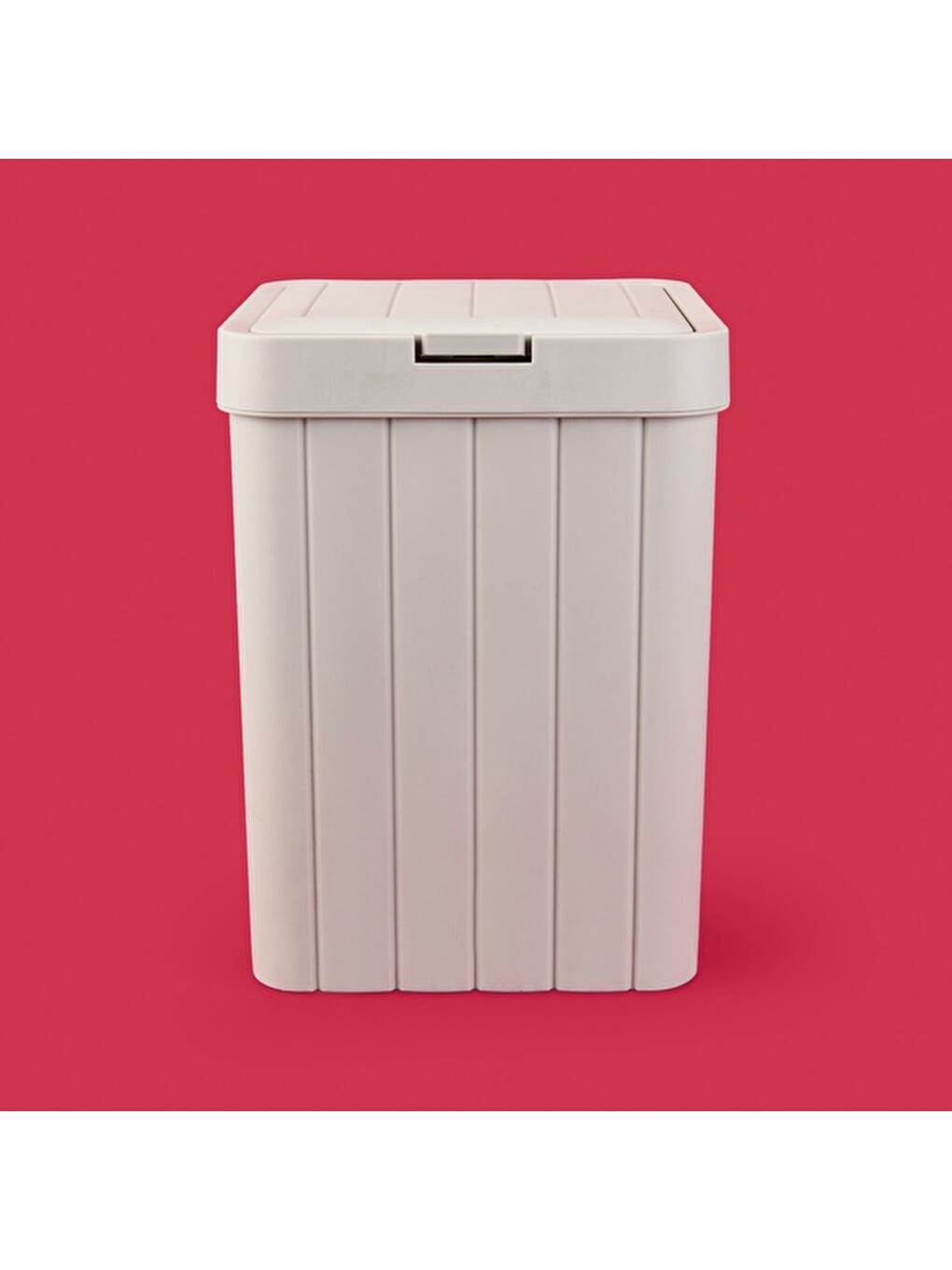 Çöp Kovası - Bej - 28 cm-2