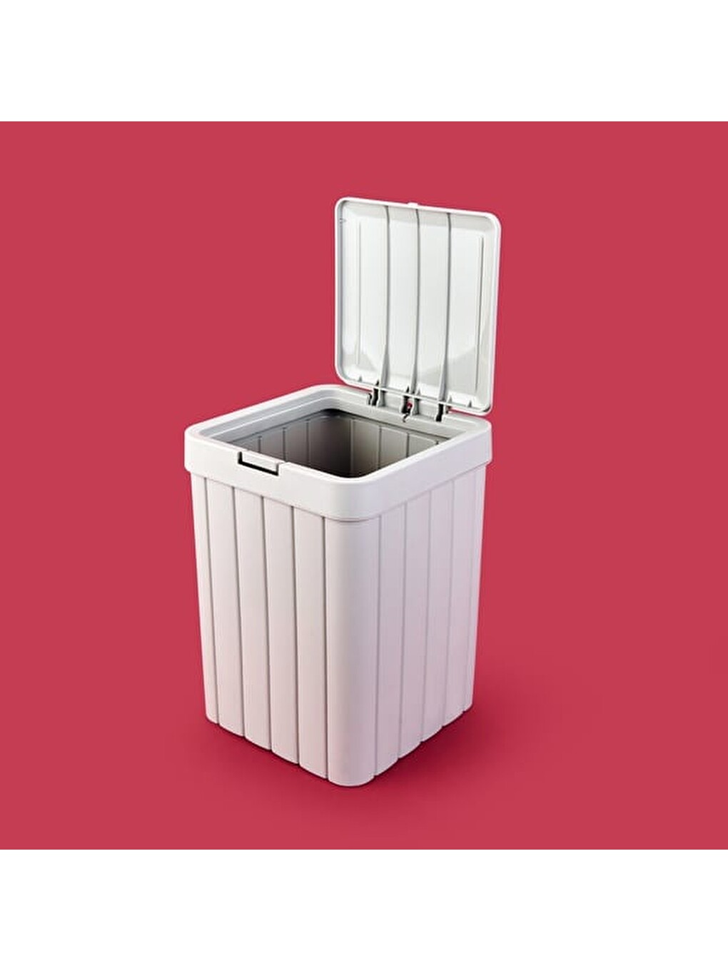 Çöp Kovası - Bej - 28 cm-4