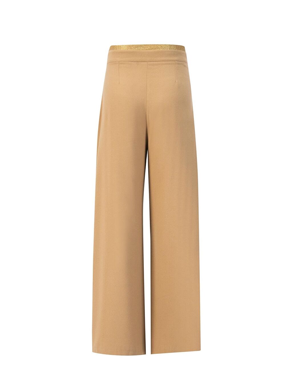 Kahverengi Pileli Pantolon Etek 24K2709 Camel-4