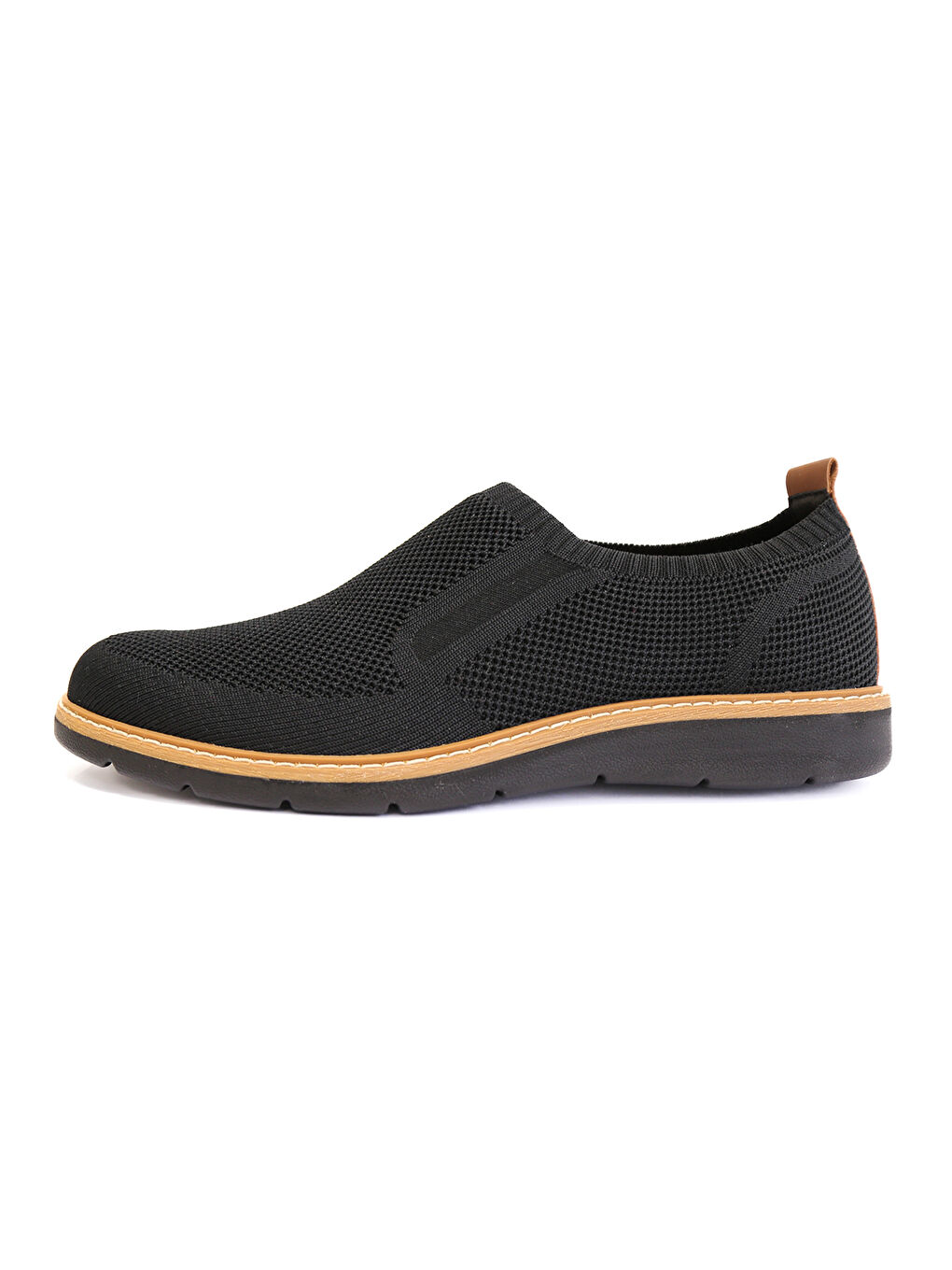 Siyah Erkek Klasik Ayakkabı 7608000 URT 76080 TES.FLYKNIT Nero-1