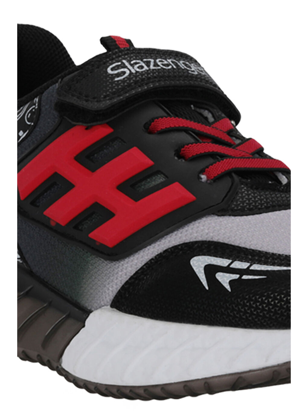 ENZO F Unisex Çocuk Siyah / Kırmızı Günlük Spor Ayakkabısı-3