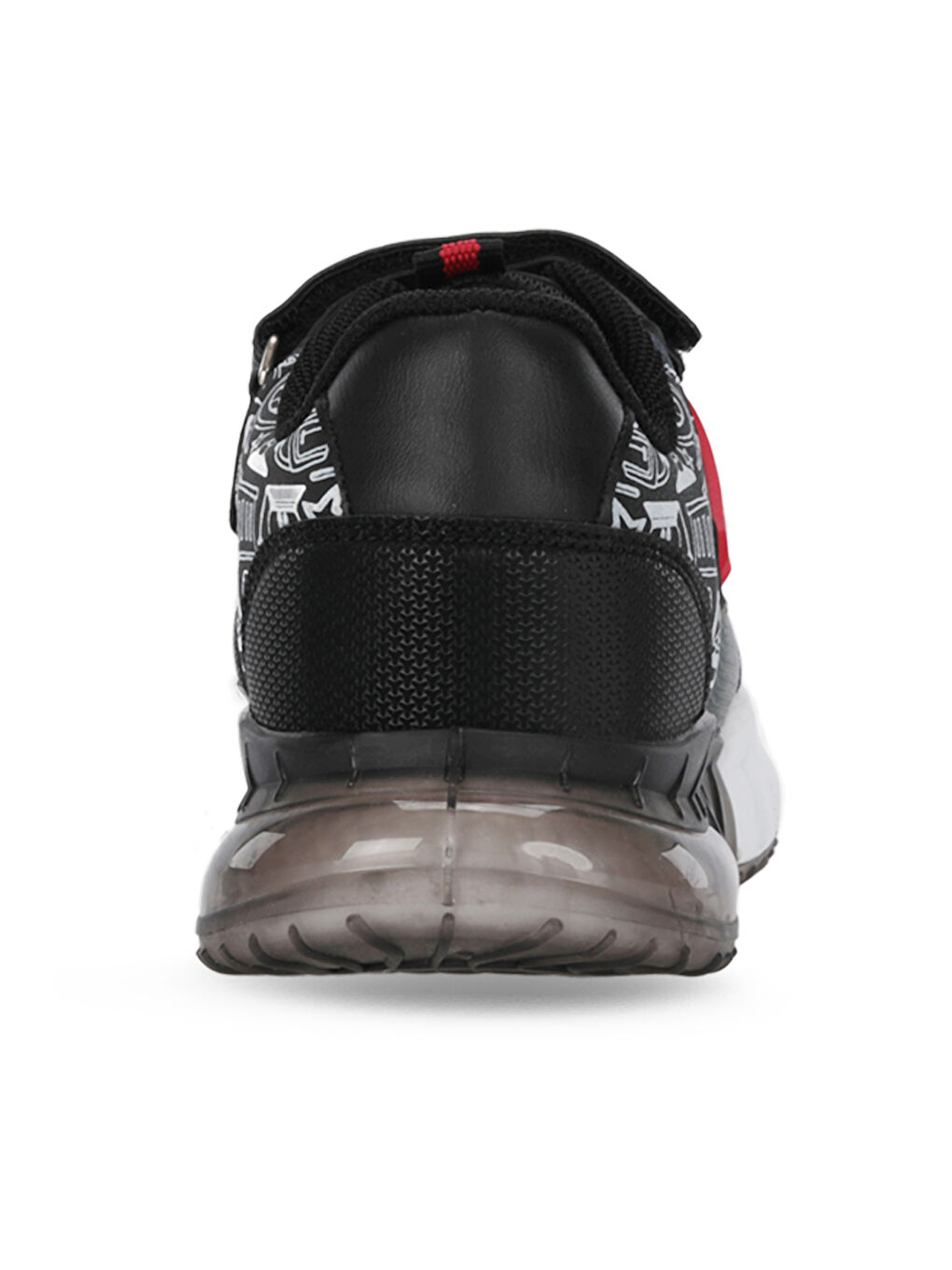 ENZO F Unisex Çocuk Siyah / Kırmızı Günlük Spor Ayakkabısı-5