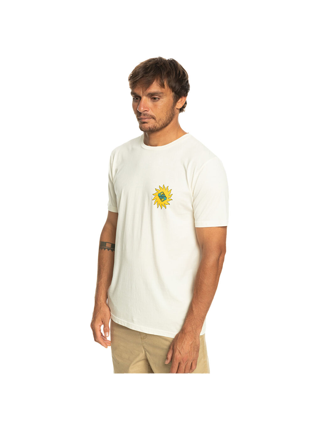 Planetpositive Erkek Bej Tişört-1