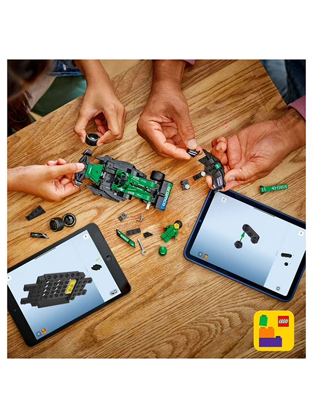 Speed Champions Aston Martin Aramco F1 AMR24 Yarış Arabası 77245-2