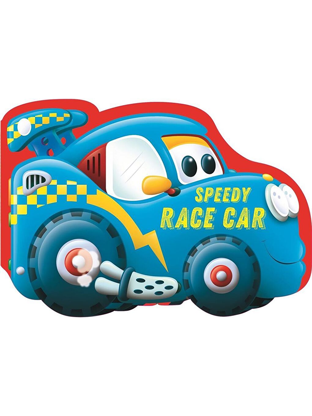 Die-Cut Shaped Vehicles: Speedy Race Car